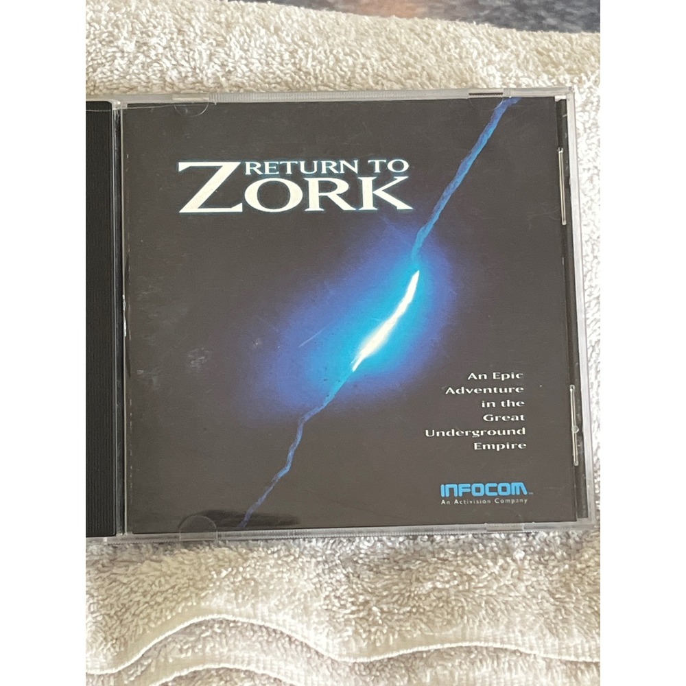 Return to Zork PC CD-ROM Infocom Activision 1993 Vintage Big Box Era Game